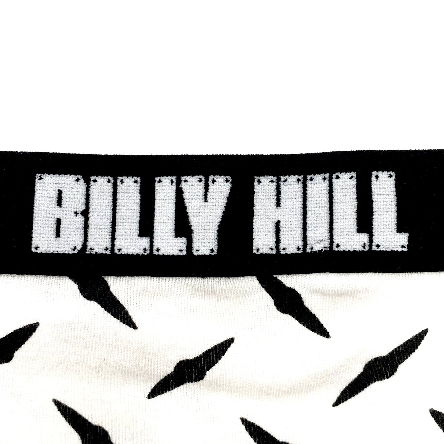 2023 billy hill diamondplate white boy shorts