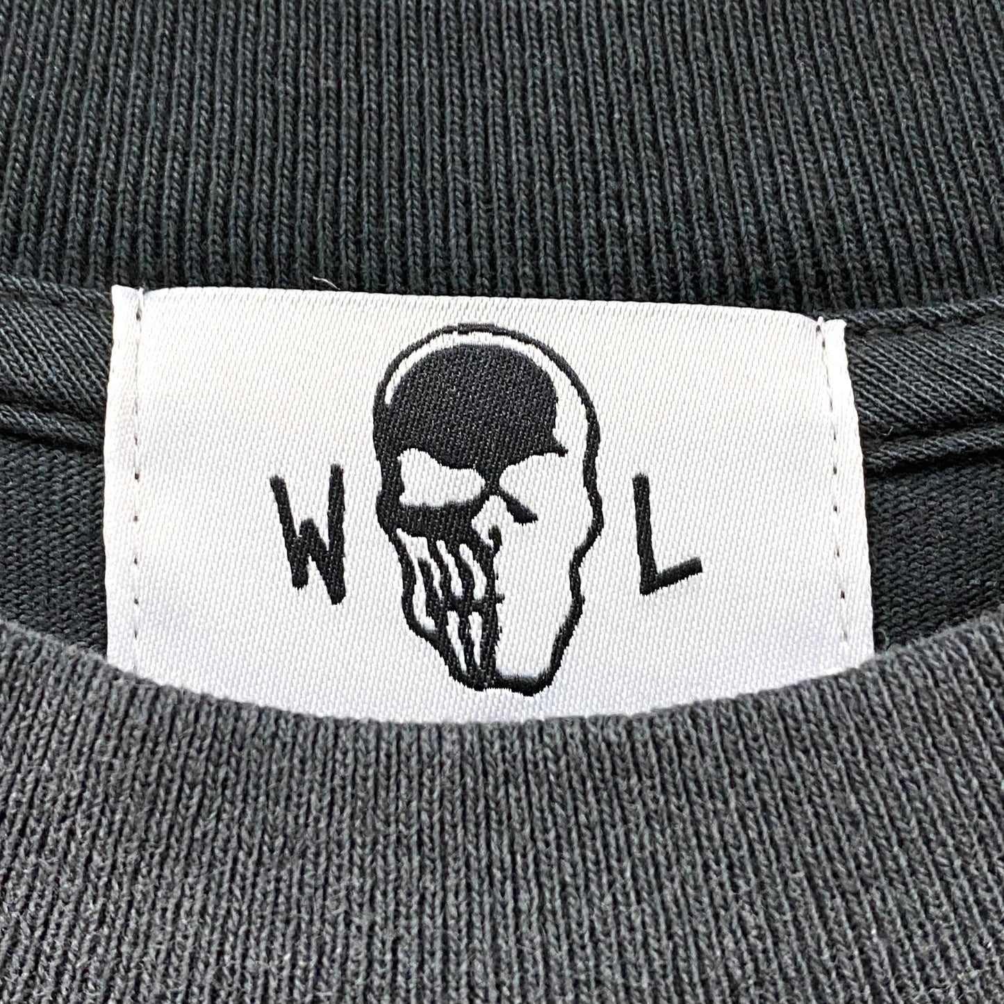 2023 warren lotas the nun sun dyed black t-shirt