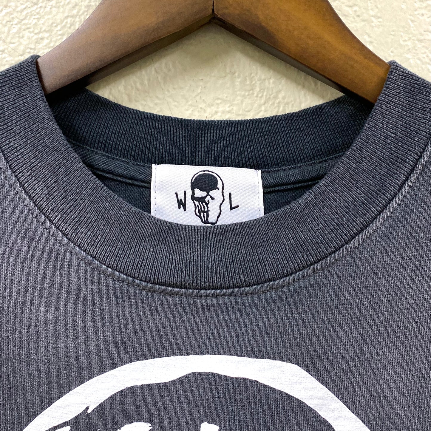 2023 warren lotas the nun sun dyed black t-shirt