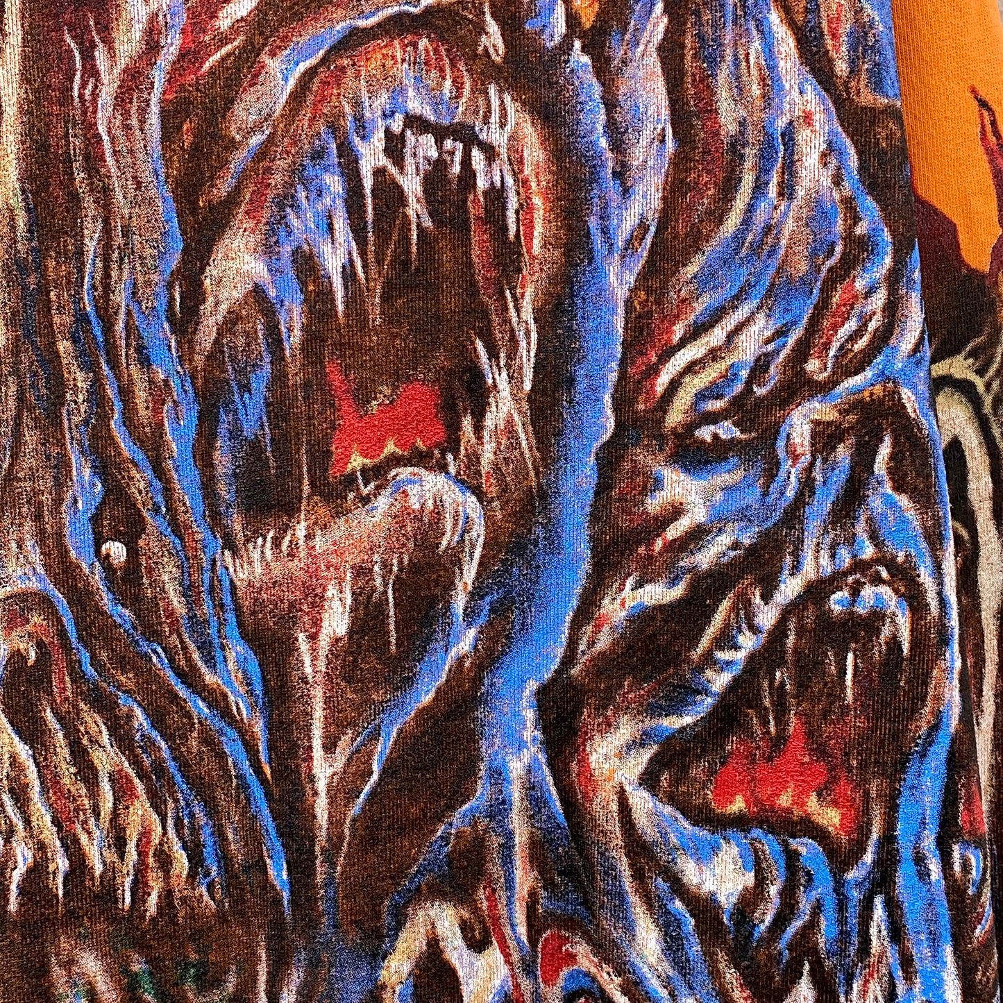 2021 billy hill treevenge orange hoodie