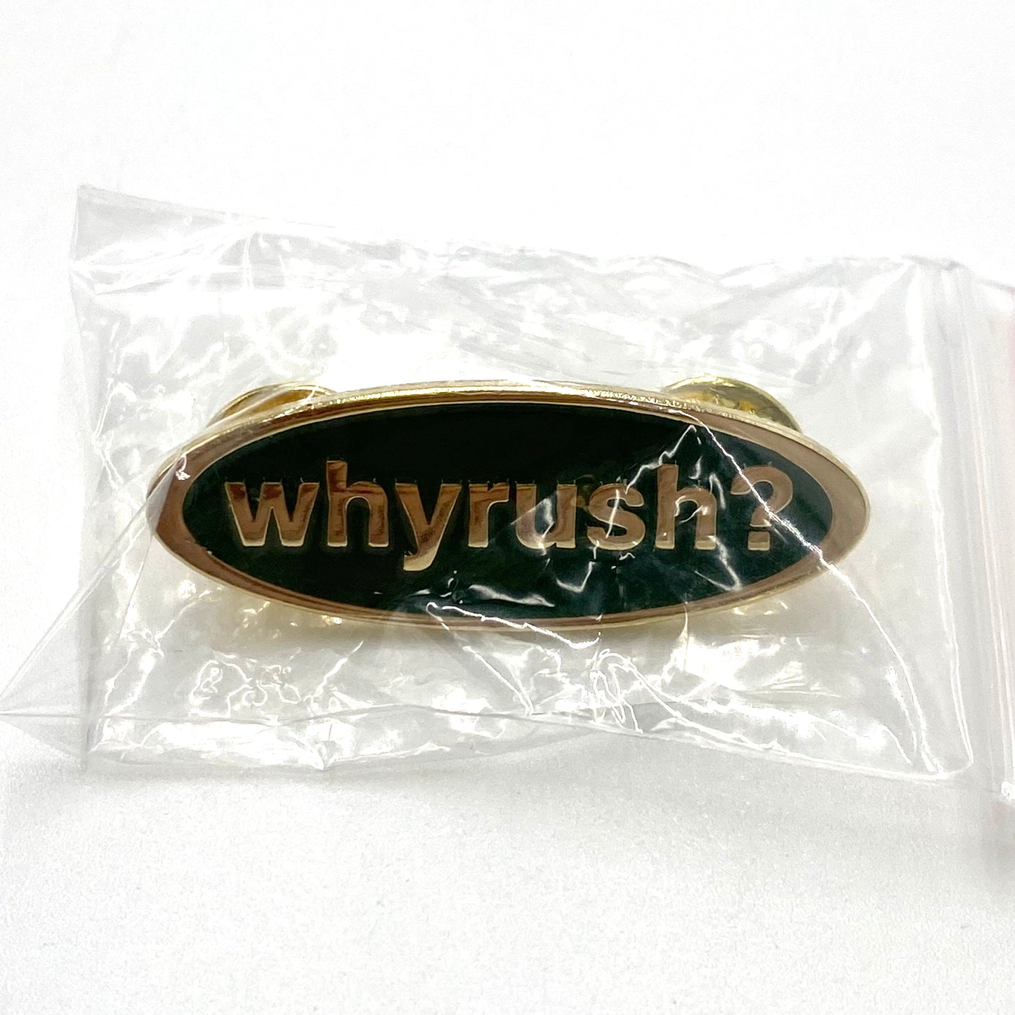 2023 by cole bennett whyrush? collector’s pin