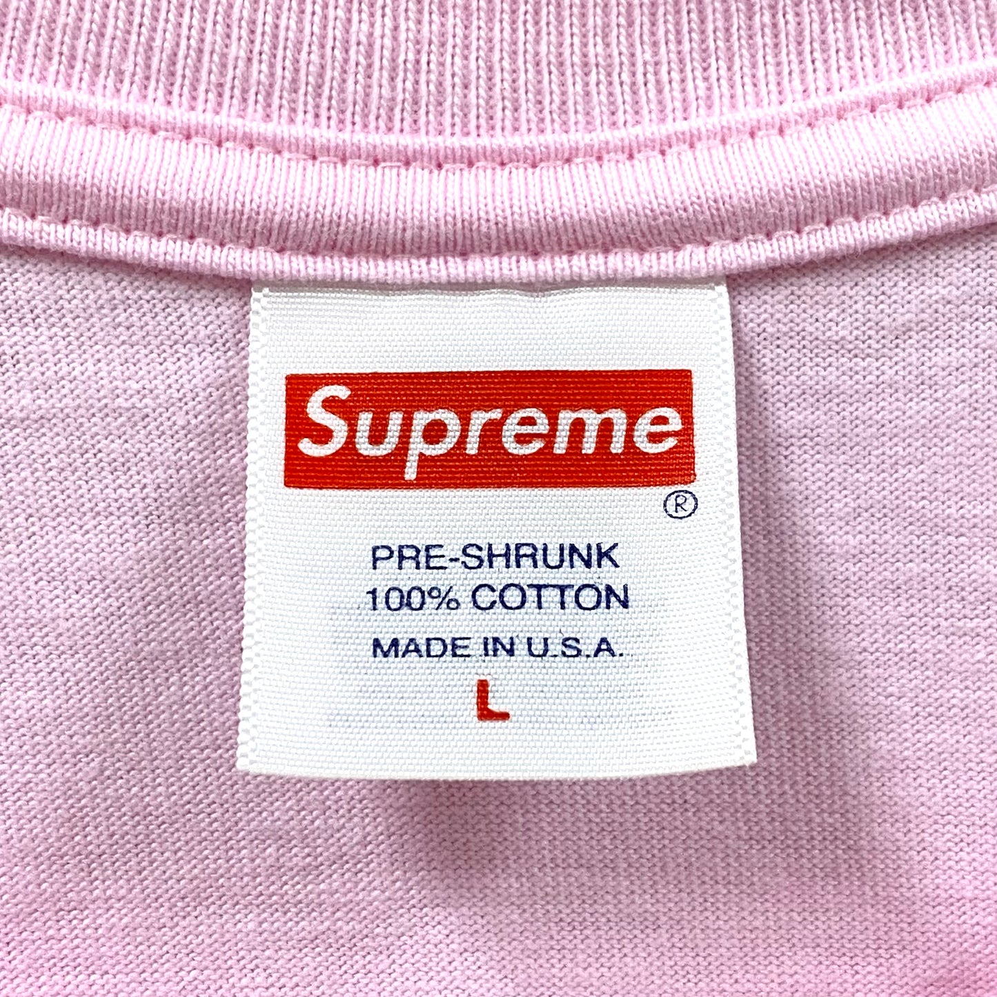 2023 f/w supreme nba youngboy photo pink t-shirt