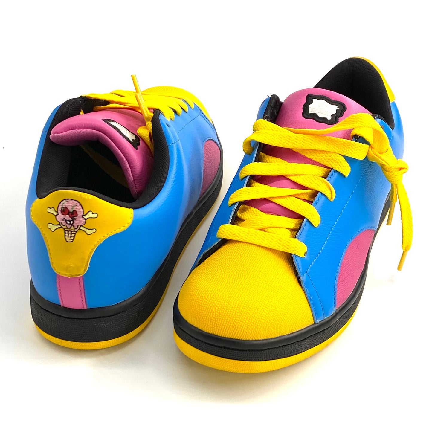 2007 reebok bbc ice cream board flip II cotton candy