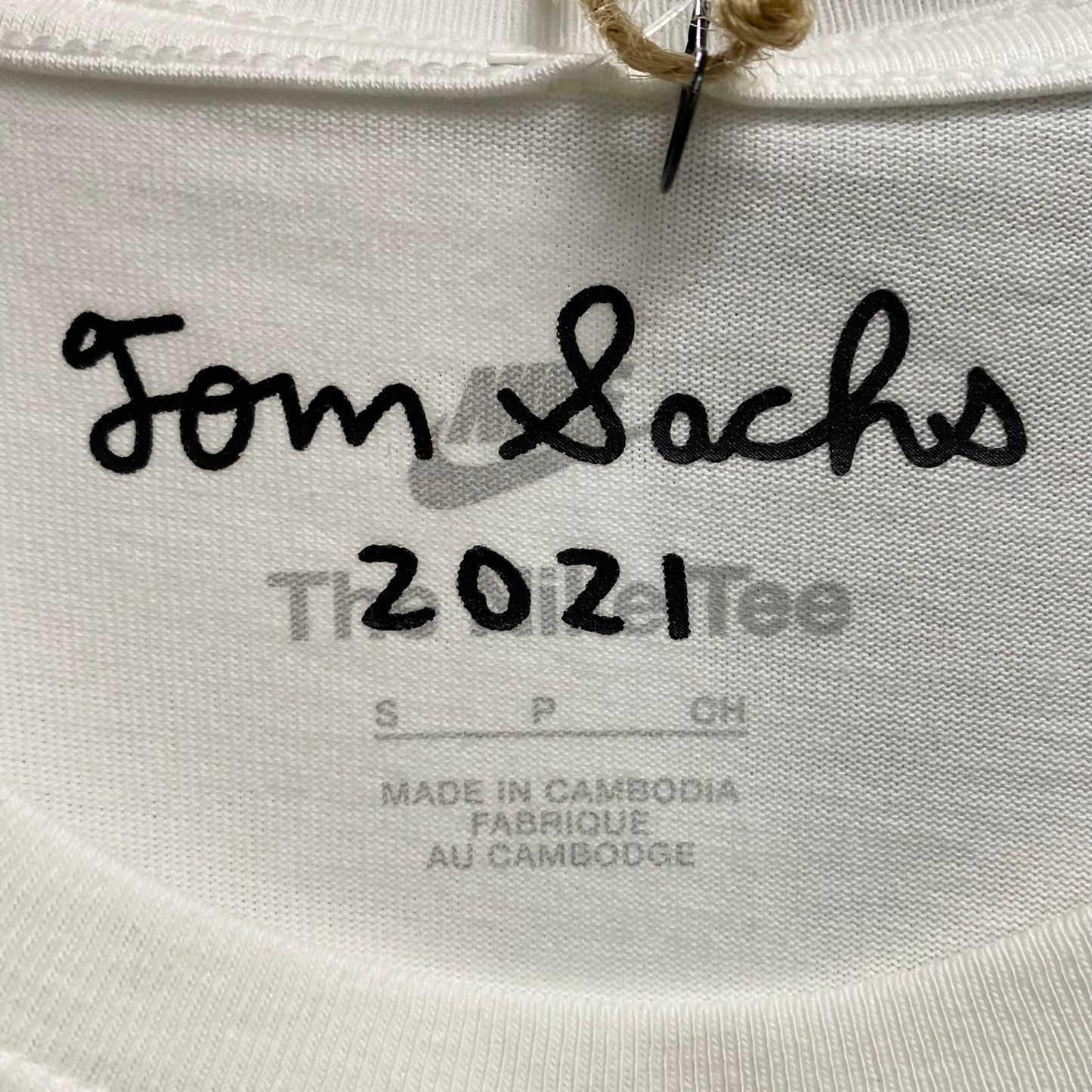 2022 tom sach’s // nikecraft studio white t-shirt