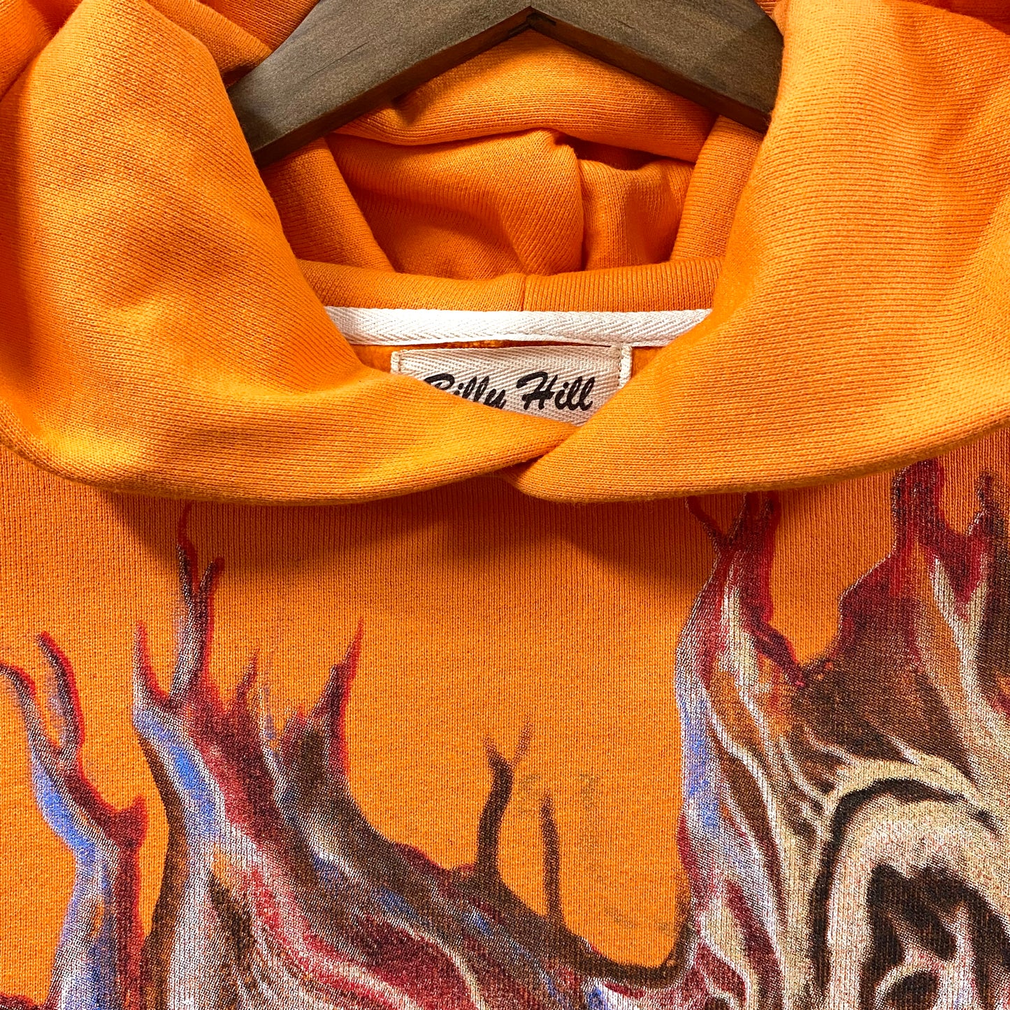 2021 billy hill treevenge orange hoodie