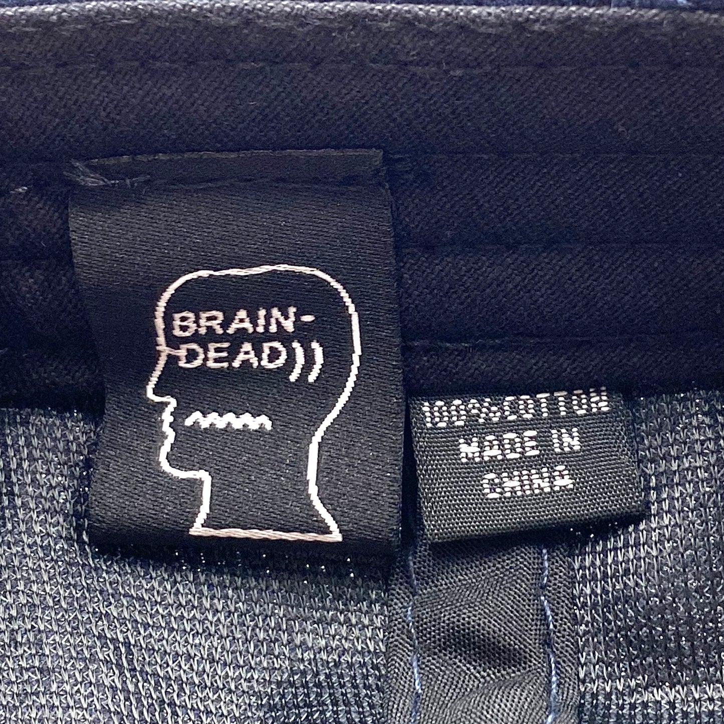 2022 brain dead magic the gathering logo lock corduroy strapback cap