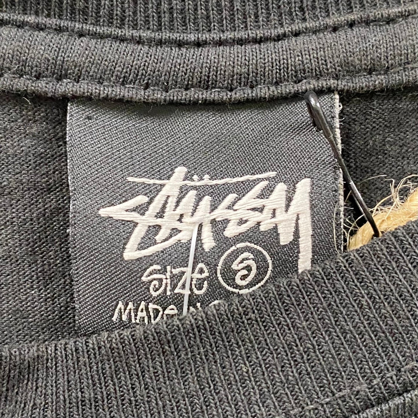 2023 stussy s64 black t-shirt