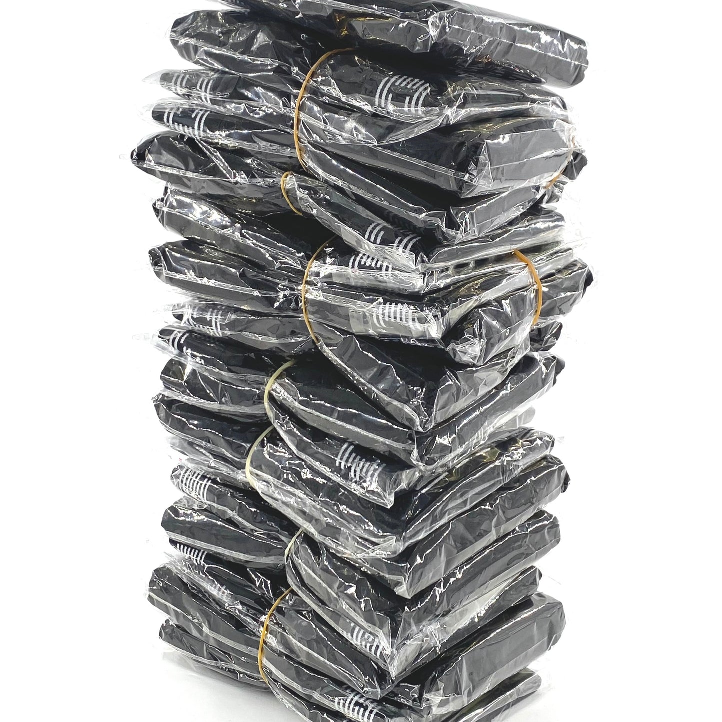 2024 caf basics logo repeat black boxer briefs