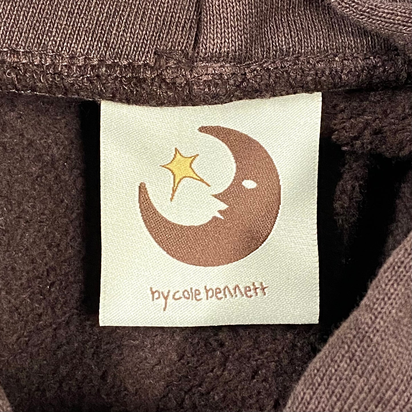 2023 by cole bennett magical mushrooms brown hoodie