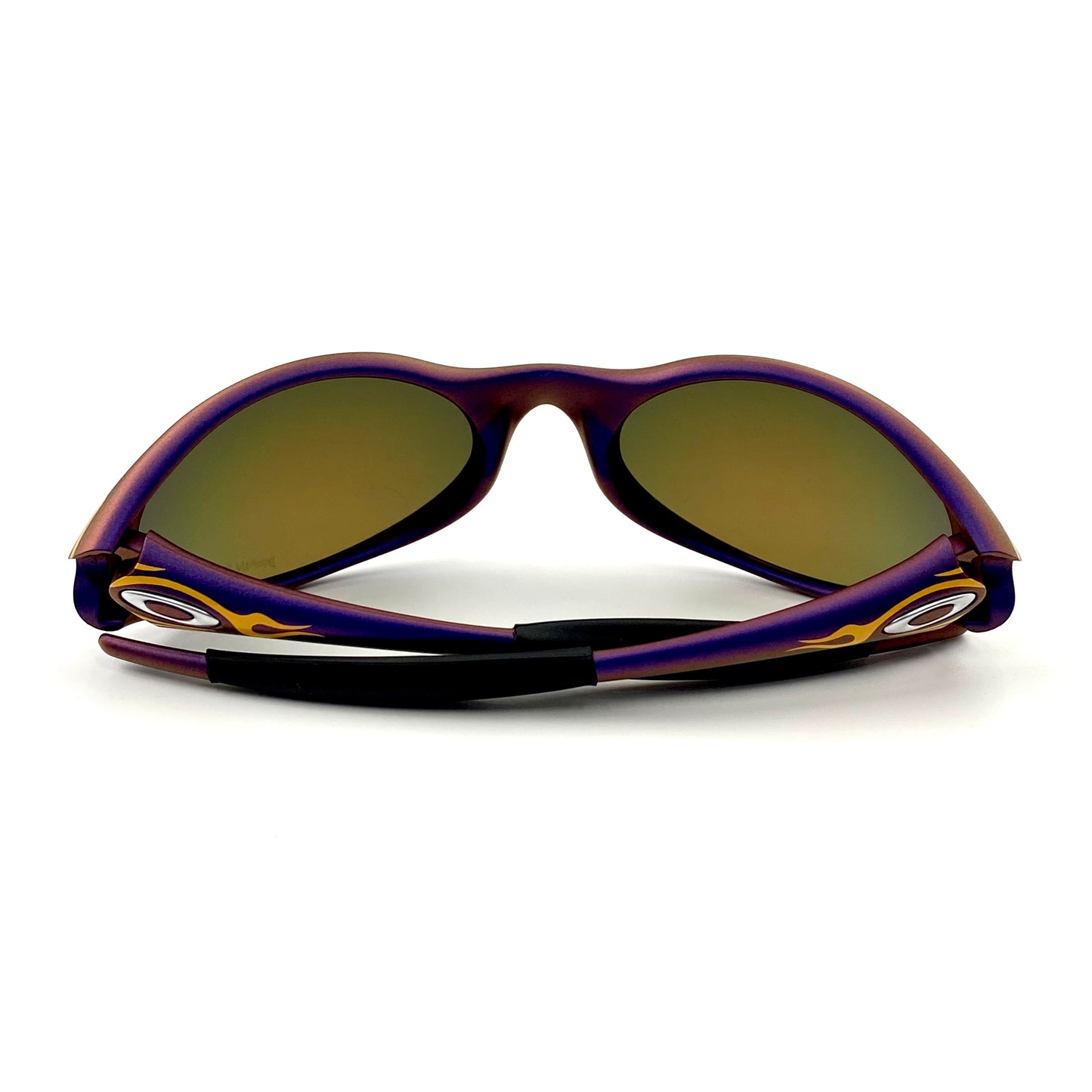 2023 brain dead oakley eyejacket flames prizm sunglasses