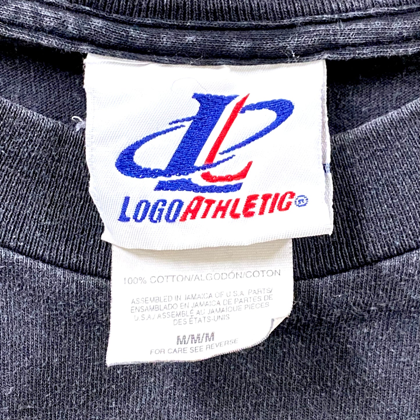 1990’s logo athletic chicago bulls embroidered graphic logo t-shirt