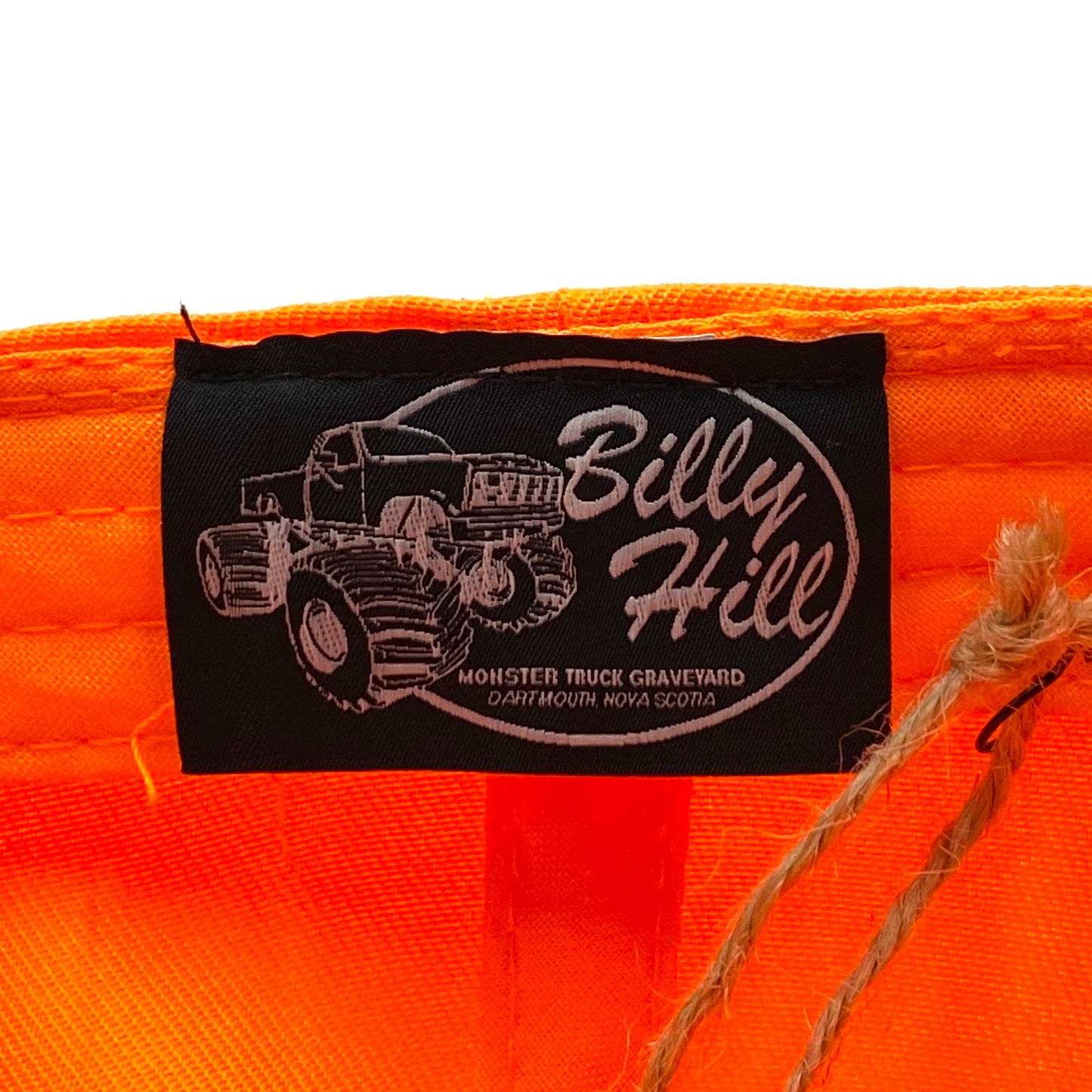 2022 billy hill safety orange patch snapback hat
