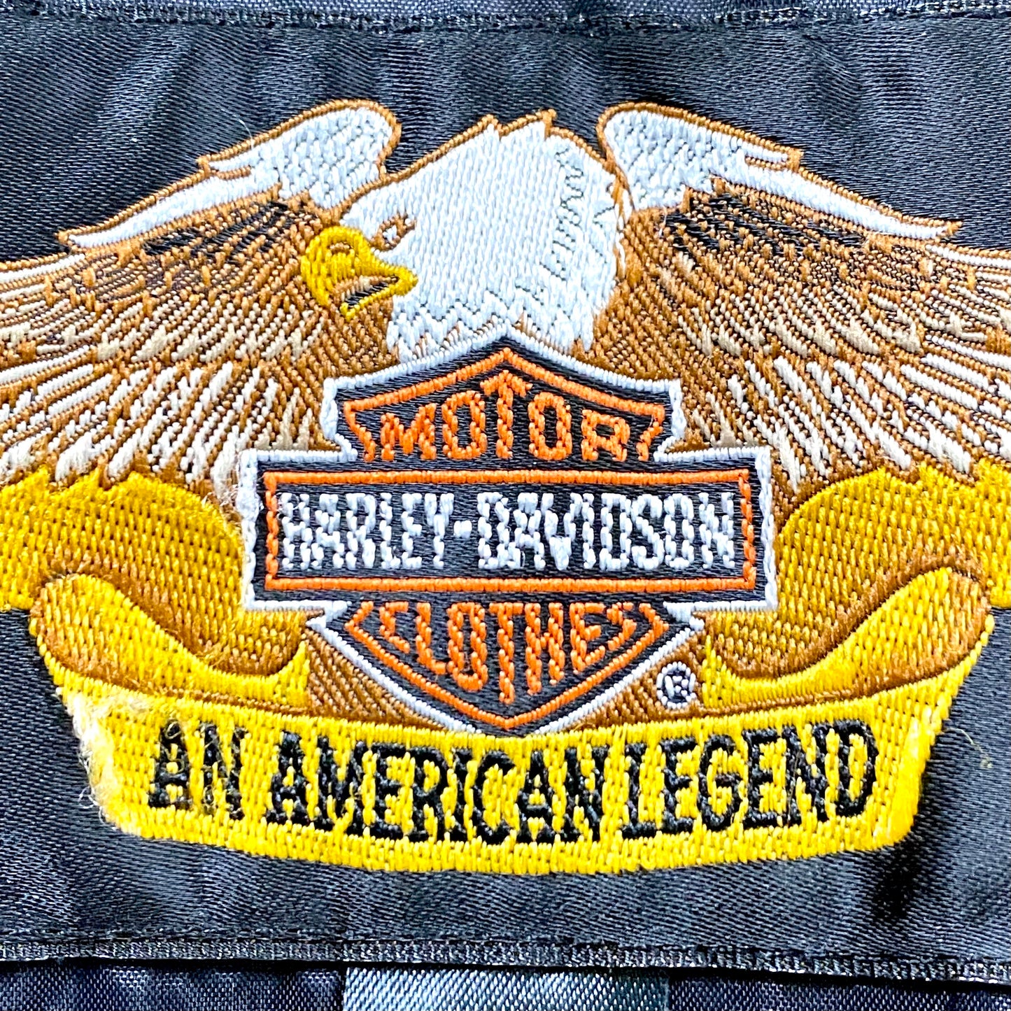 1990’s harley davidson motorcycles windbreaker zip-up racing jacket