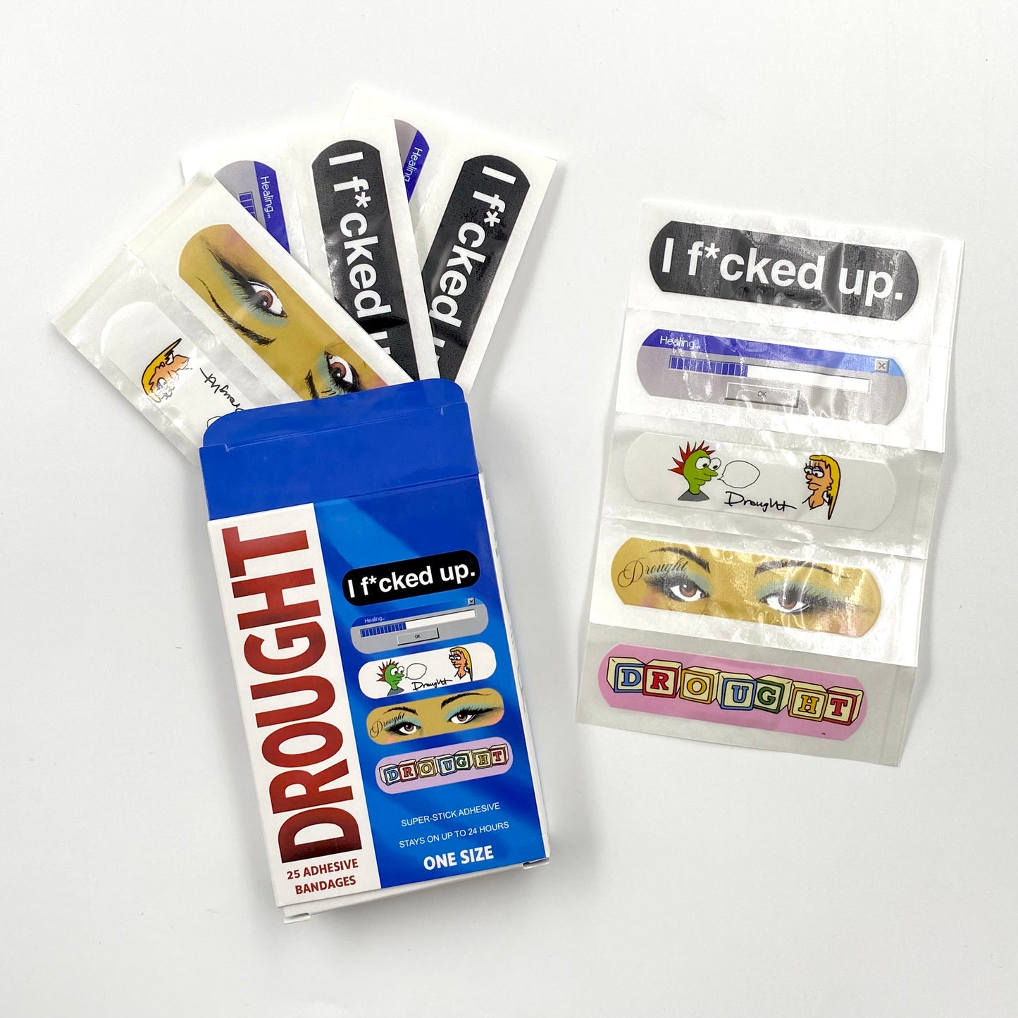 2023 drought super stick adhesive bandages