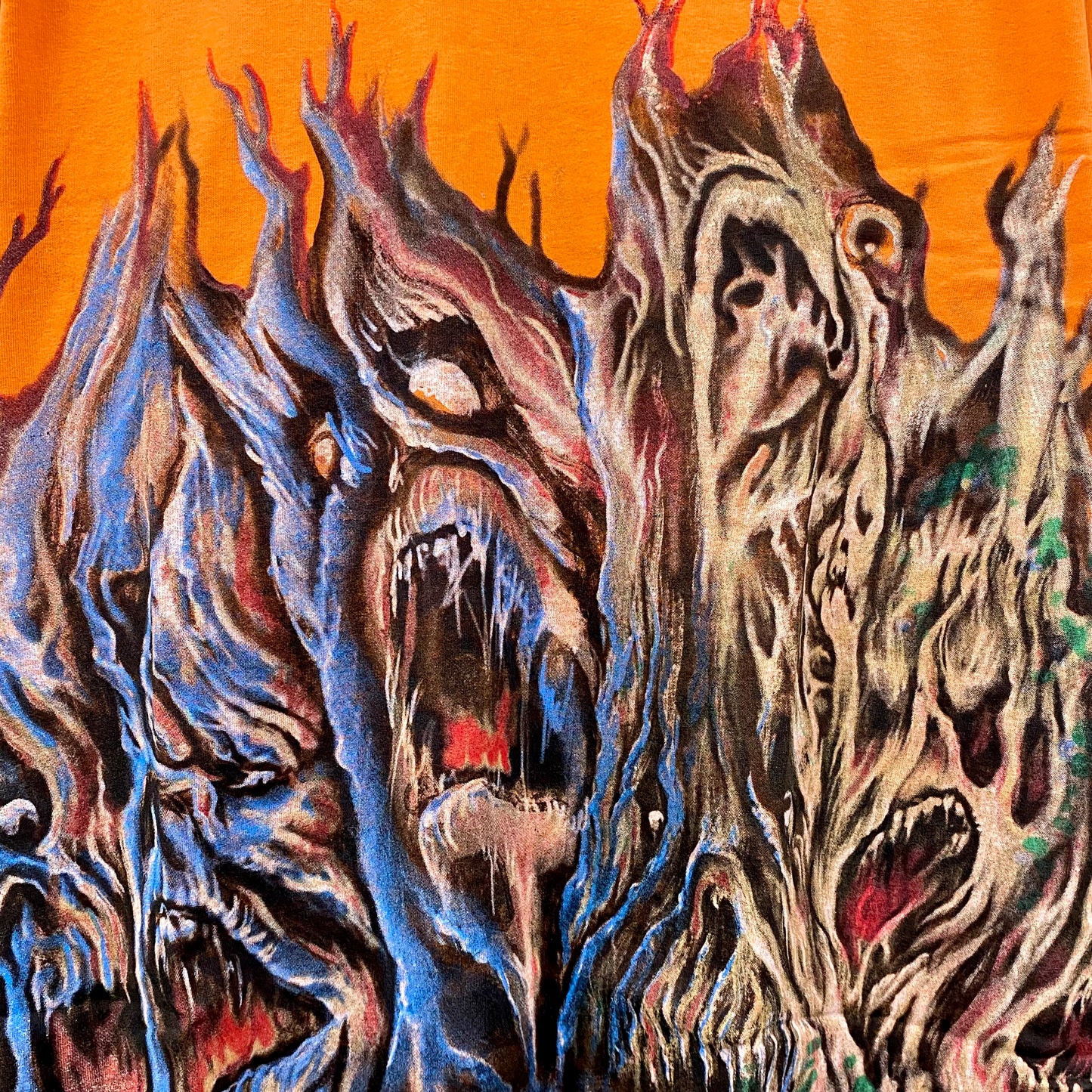 2021 billy hill treevenge orange t-shirt