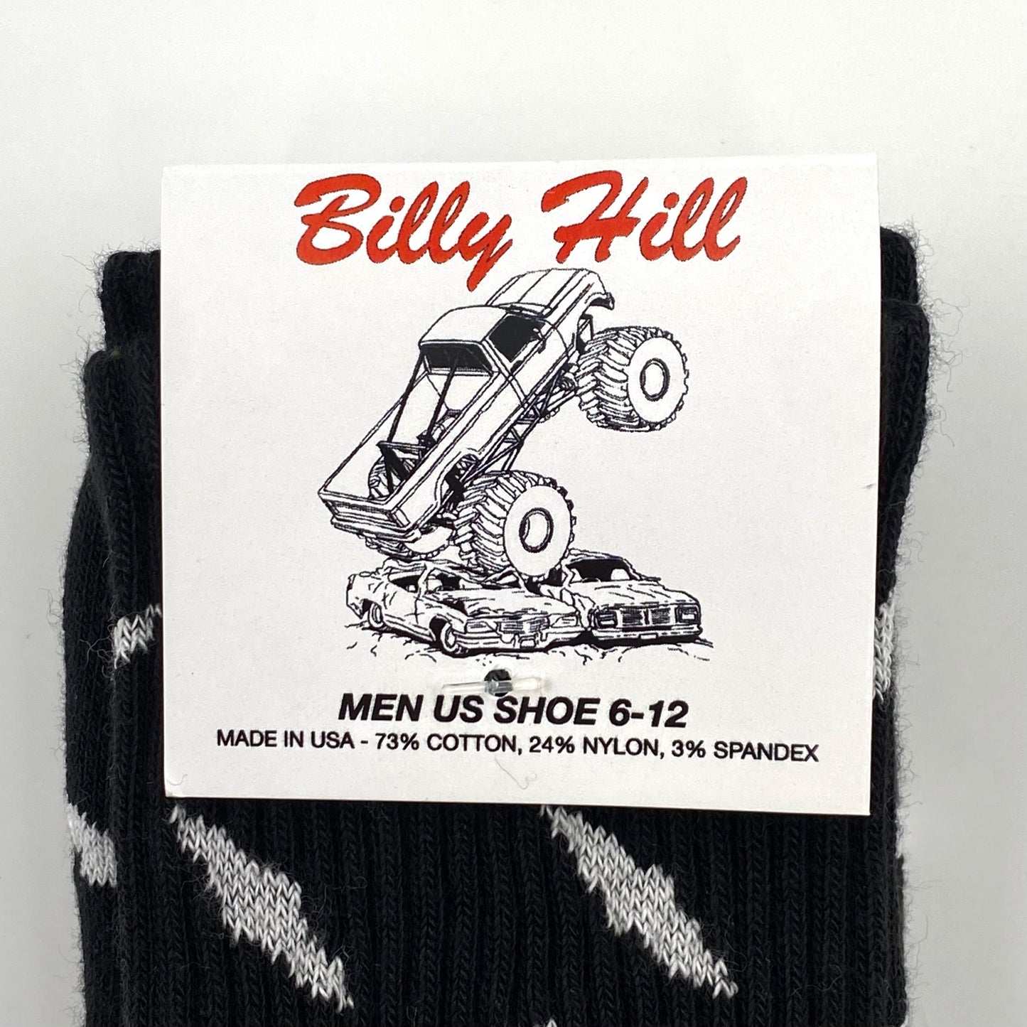 2023 billy hill diamond-plate cotton socks