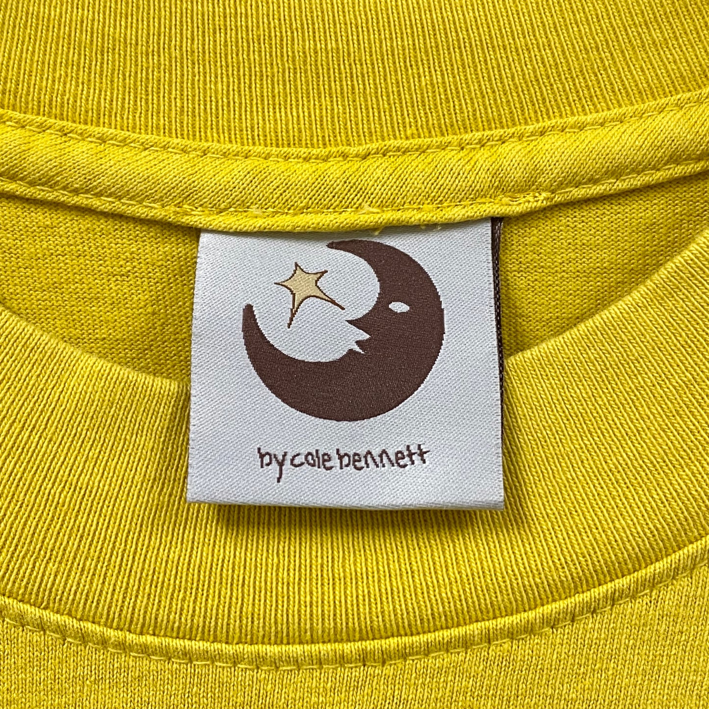 2023 by cole bennett playback mustard yellow t-shirt