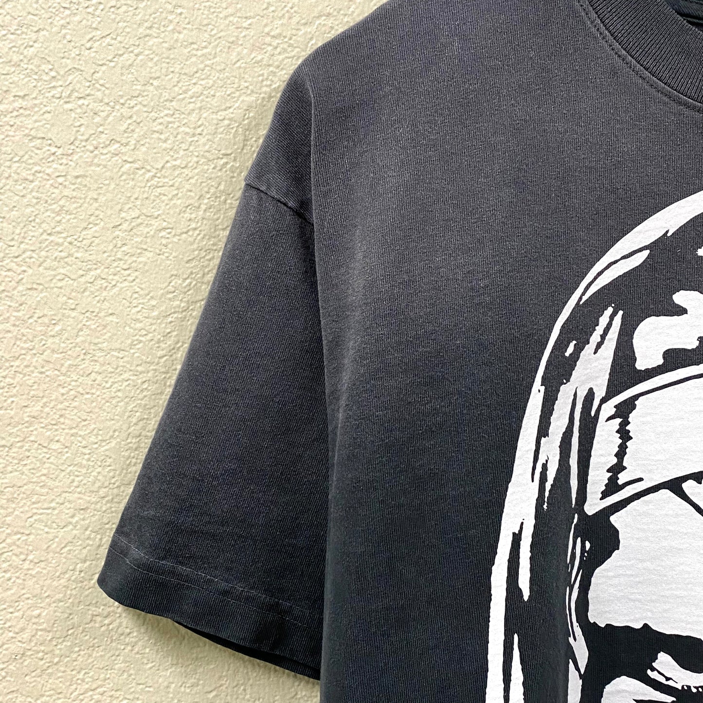 2023 warren lotas the nun sun dyed black t-shirt