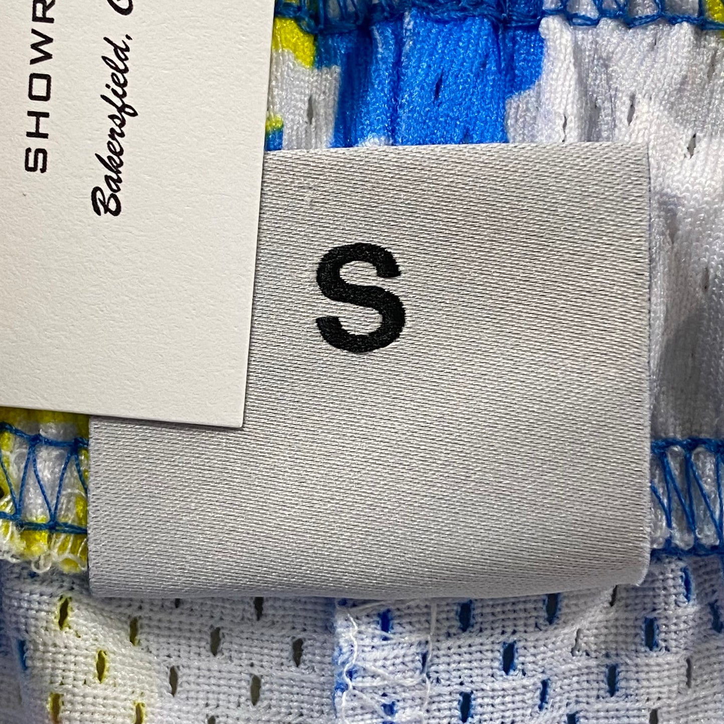 2022 bravest studios blue camo gg inspired mesh shorts