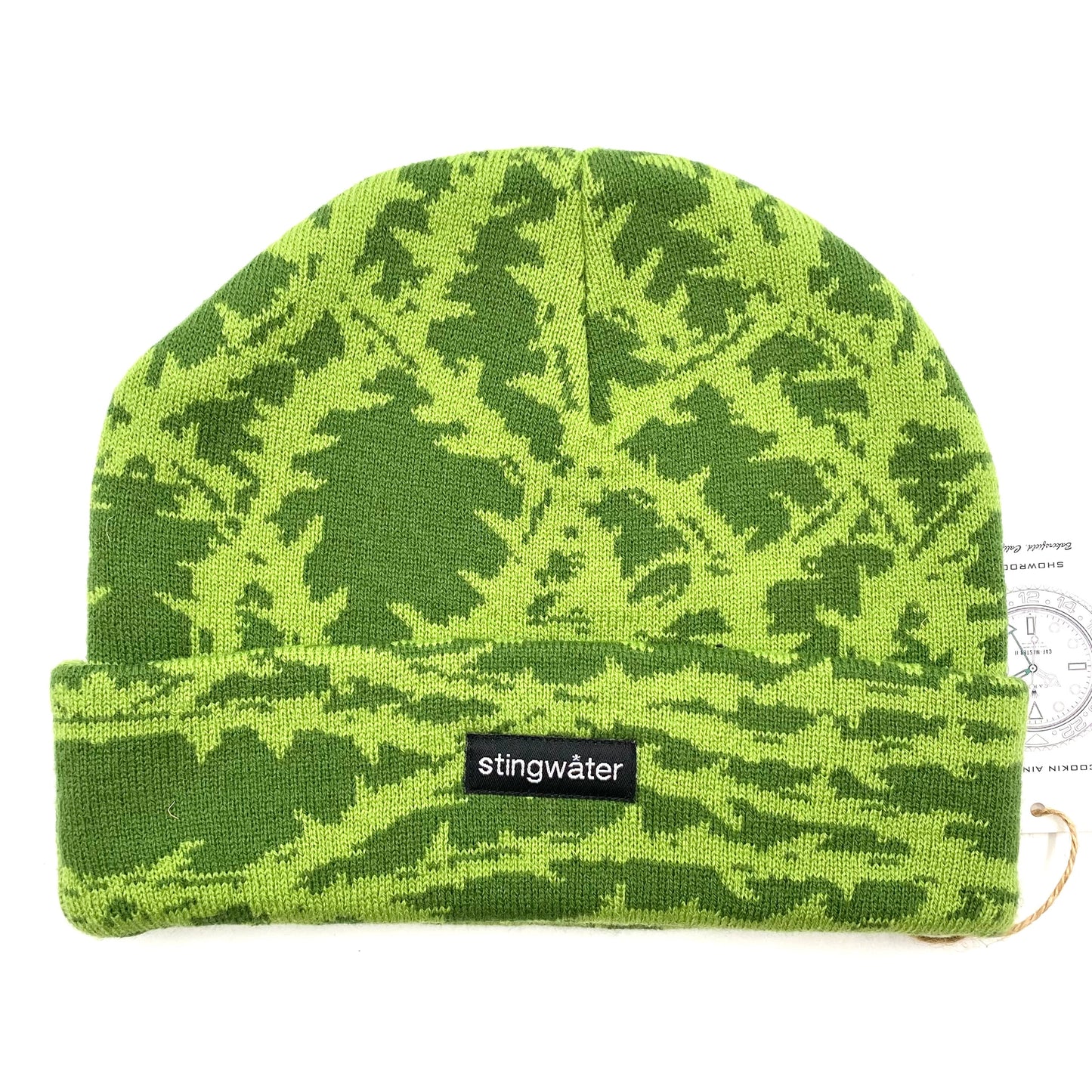 2022 stingwäter thorn green beanie