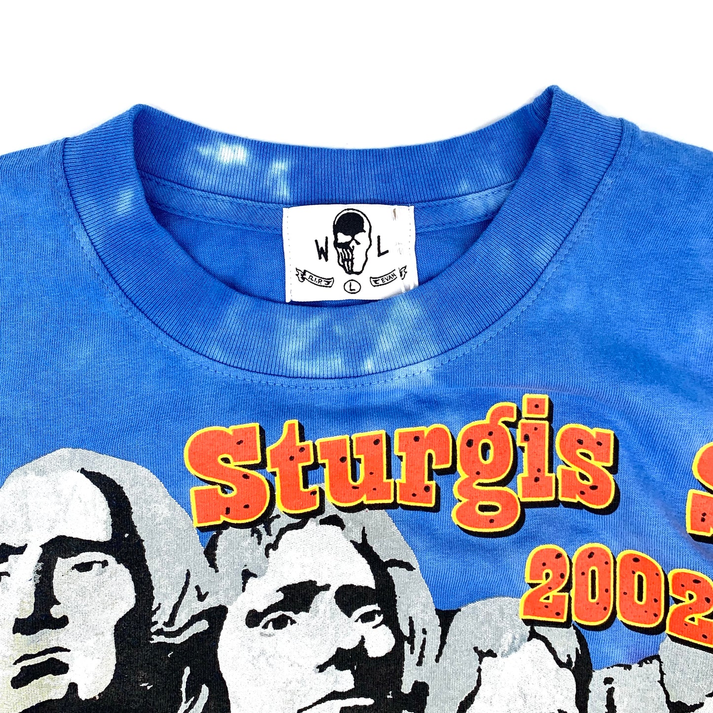 2024 warren lotas sturgis royal flush tie dye t-shirt