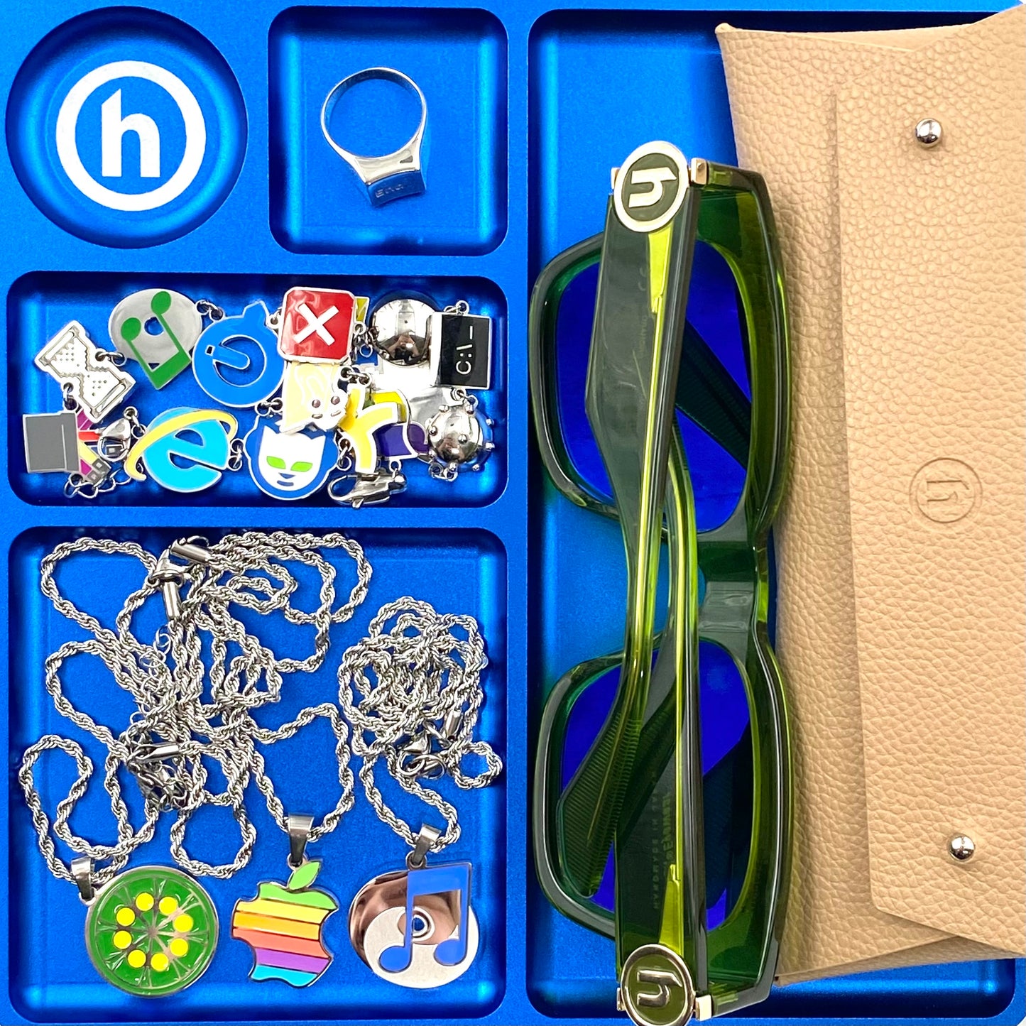 2023 hidden.ppf aluminum blue tray