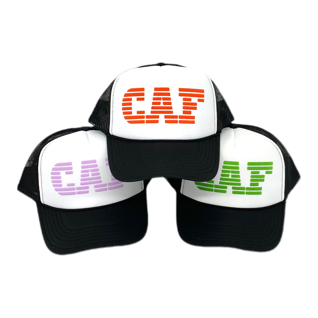 2024 caf basics halloween trucker hat