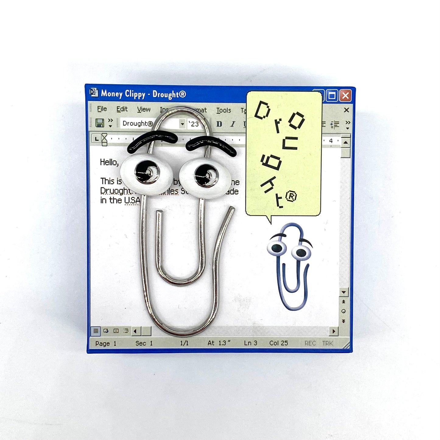 2023 drought money clippy