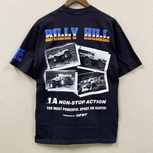 2022 billy hill monster truck challenge black t-shirt