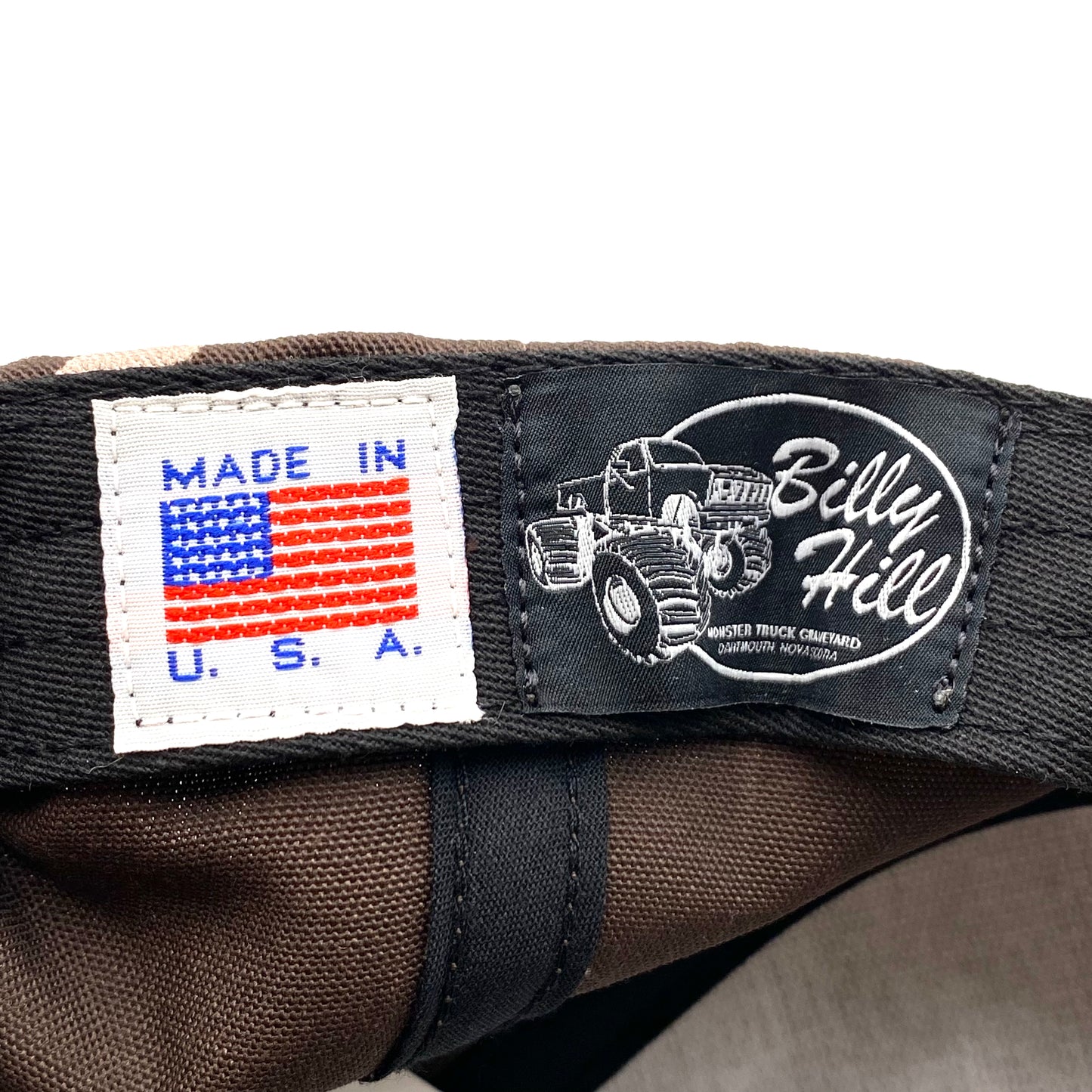 2023 billy hill brown patch diamondplate snapback hat