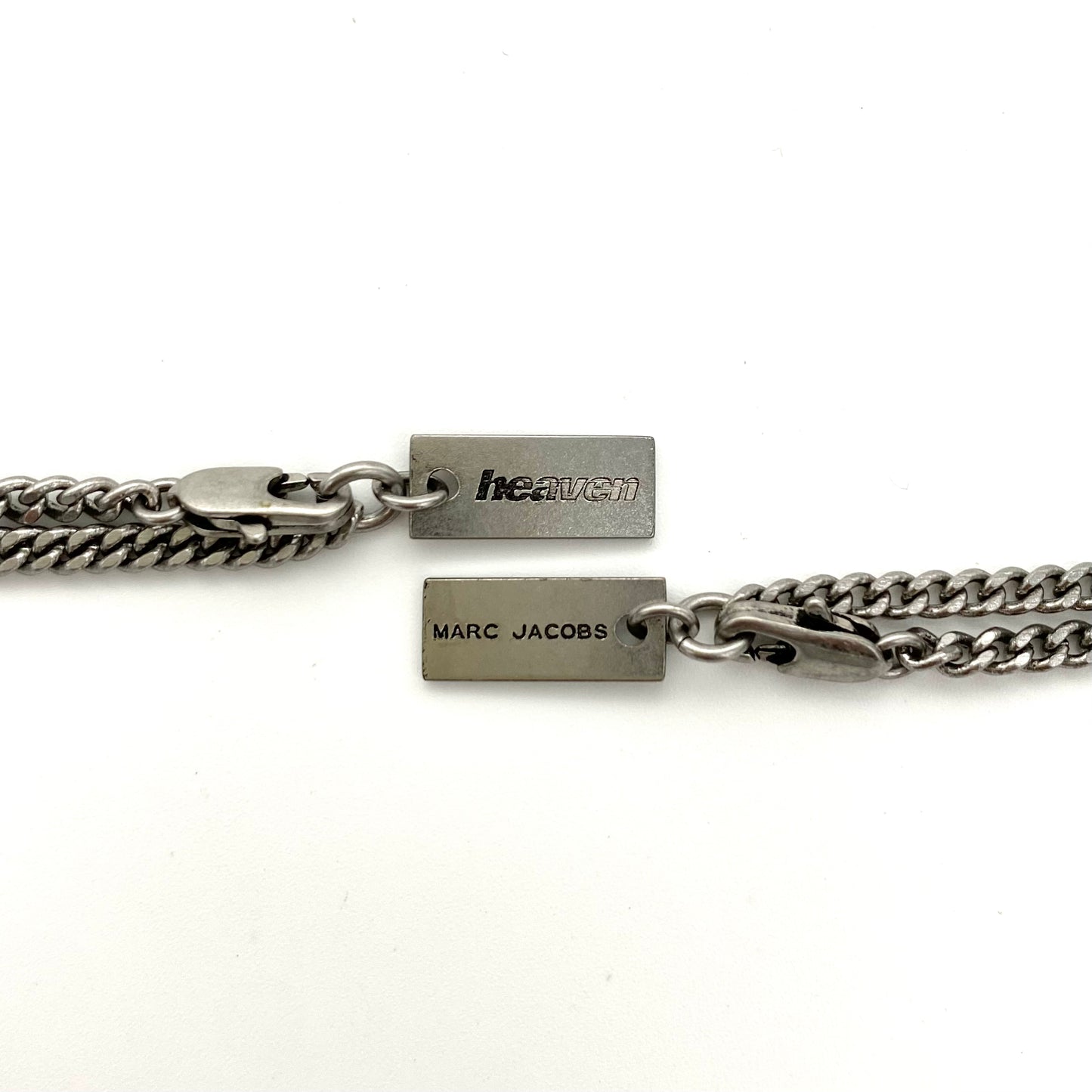 2023 heaven by marc jacobs double headed teddy friendship necklace set