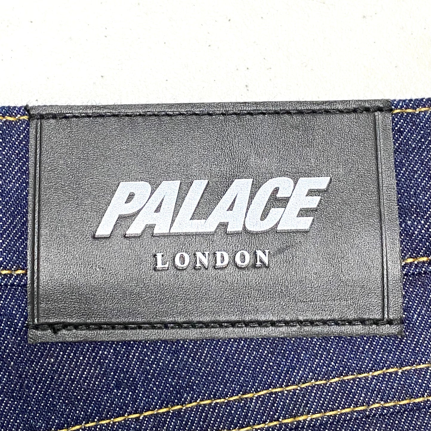 2022 f/w palace duck baggie selvedge denim jeans