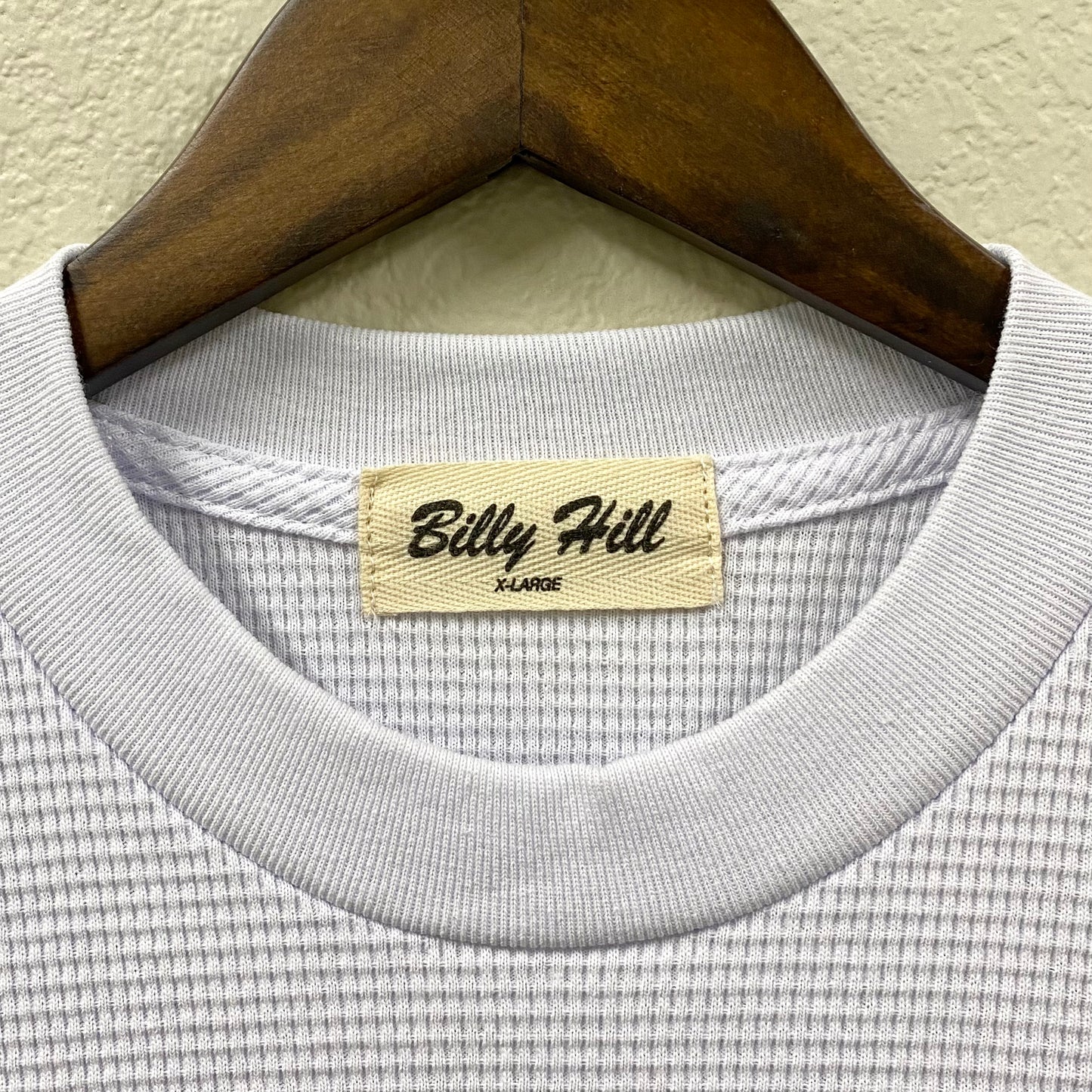 2022 billy hill deadly prey white l/s thermal white shirt
