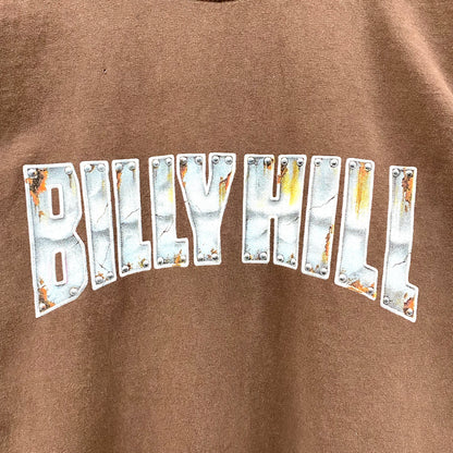 2023 billy hill cash distressed brown t-shirt