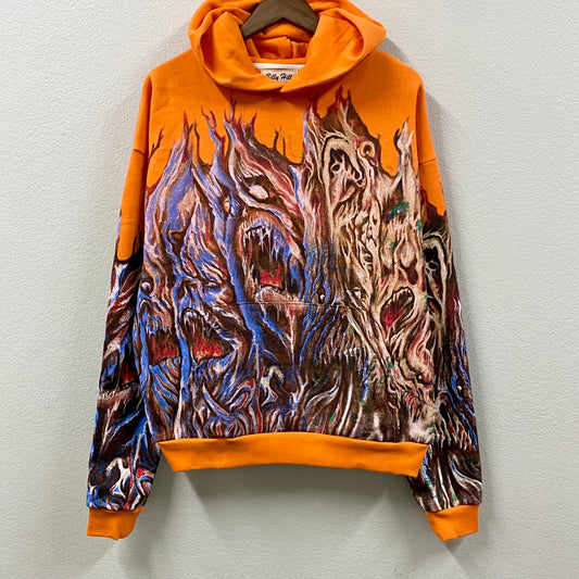 2021 billy hill treevenge orange hoodie