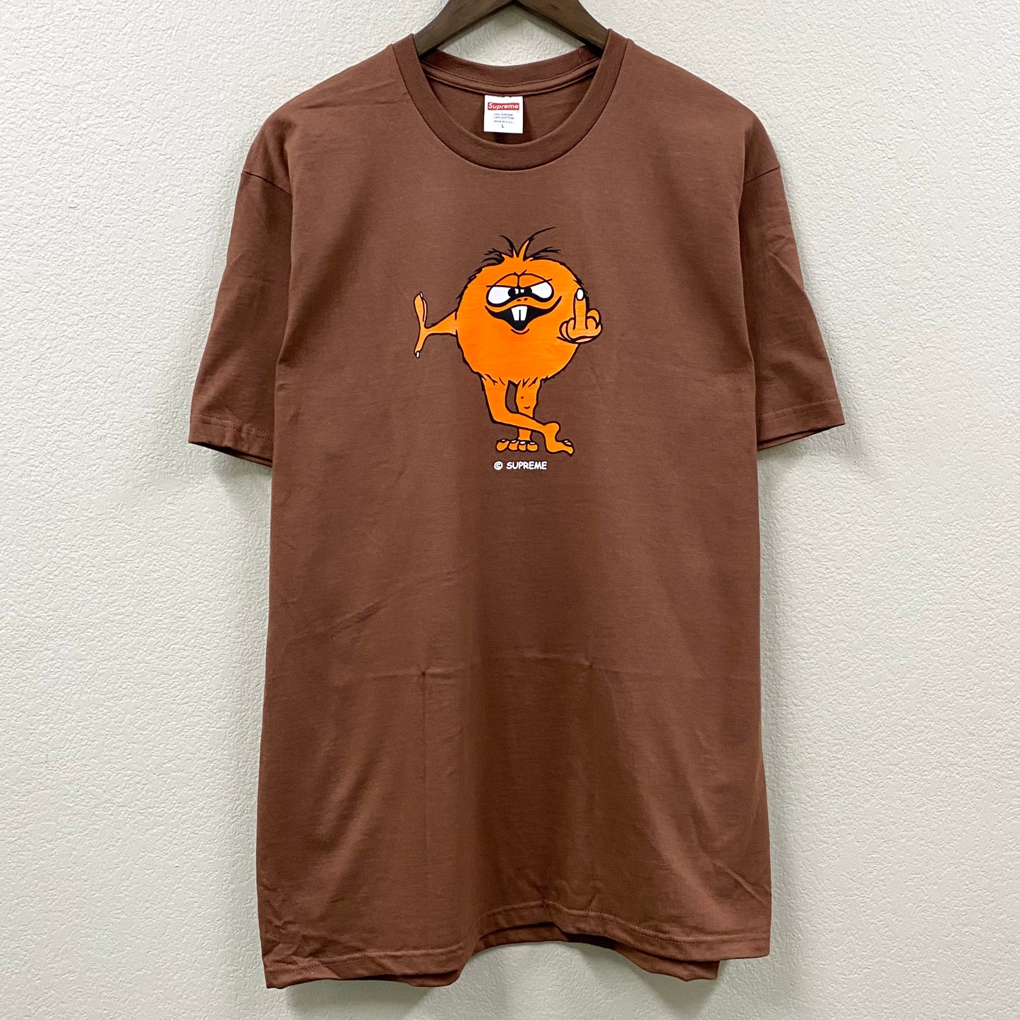 2023 f/w supreme orange camacho brown t-shirt – cookin aint free