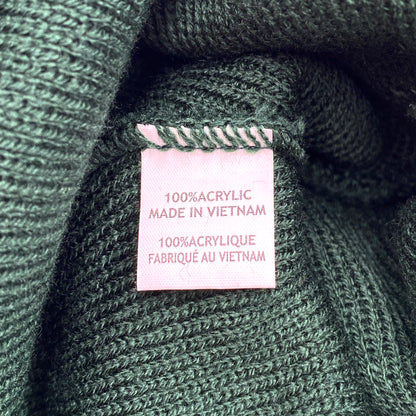2021 billy hill forest green patch beanie
