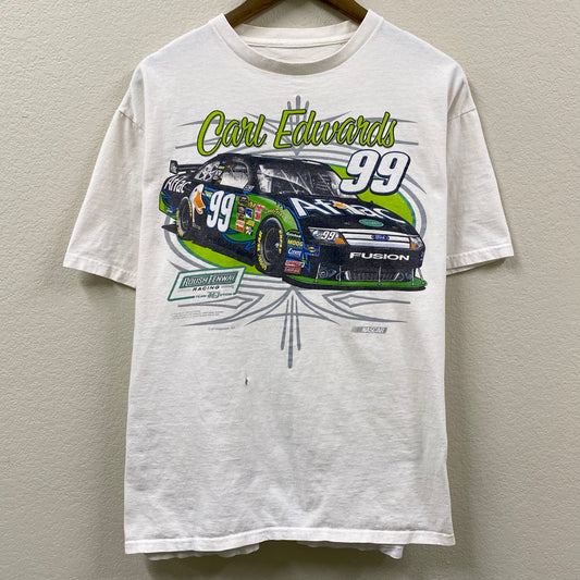 2010 nascar carl edwards 99 roush fenway racing t-shirt