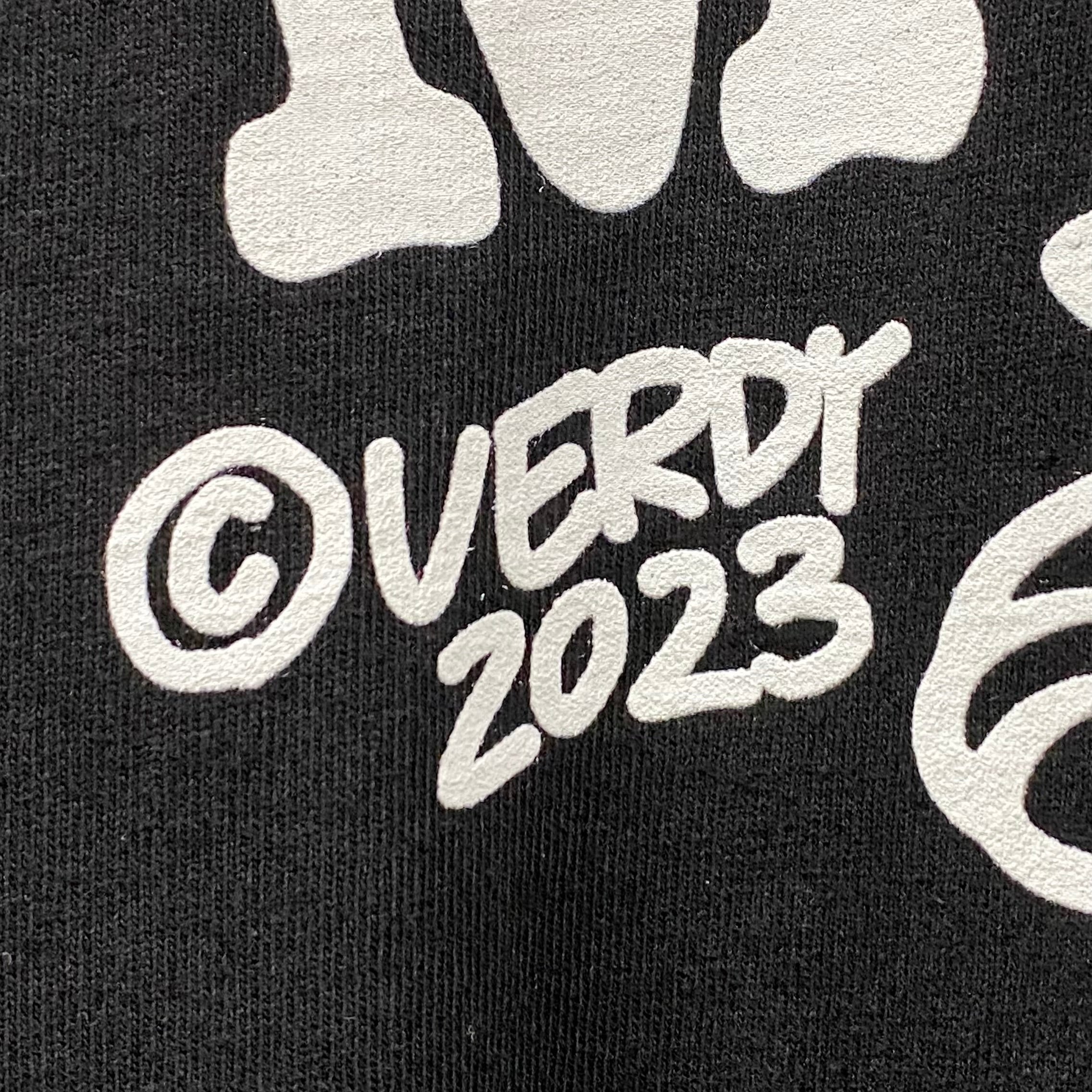 2023 dover street market // verdy year of the rabbit black t-shirt