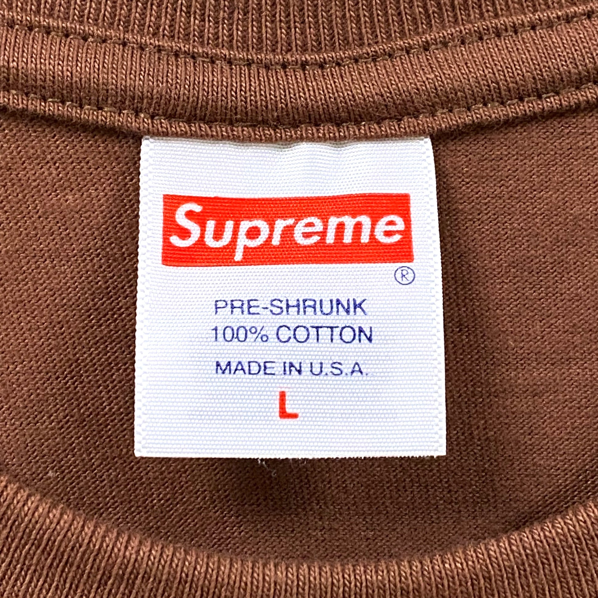 Supreme brown top shirt