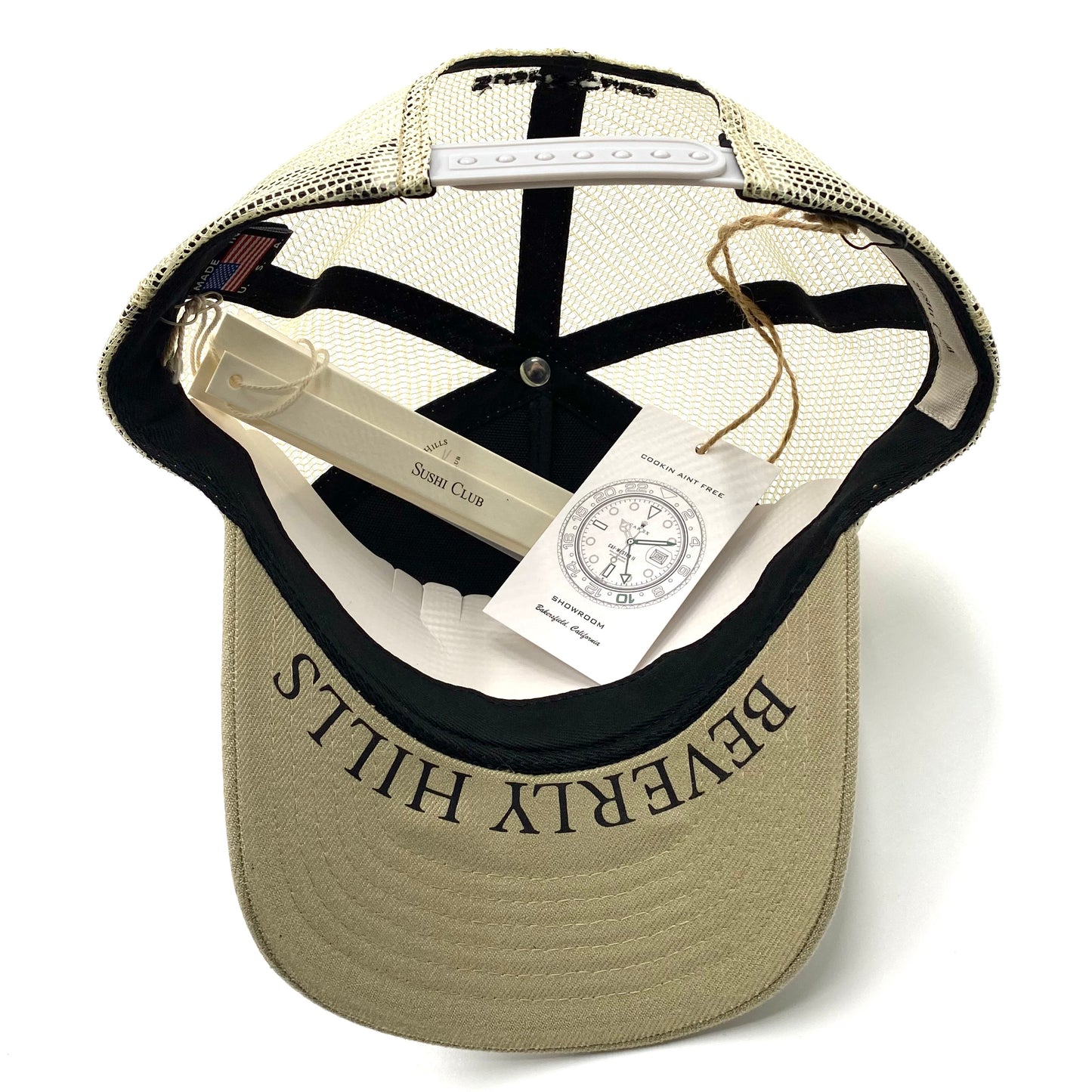 2023 bhsc trucker taupe hat