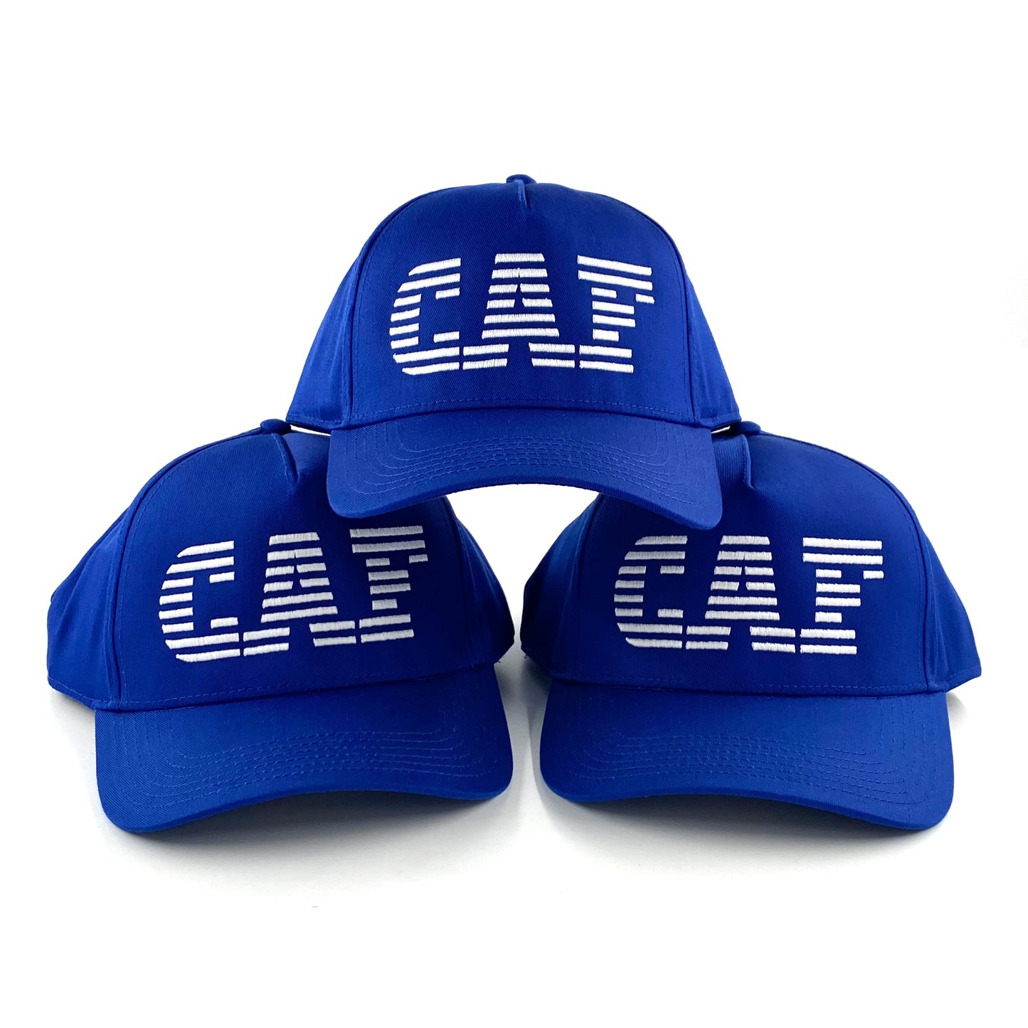 2024 caf basics royal 5-panel snapback hat