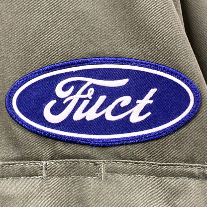 2022 fuct bdu military green button-up jacket
