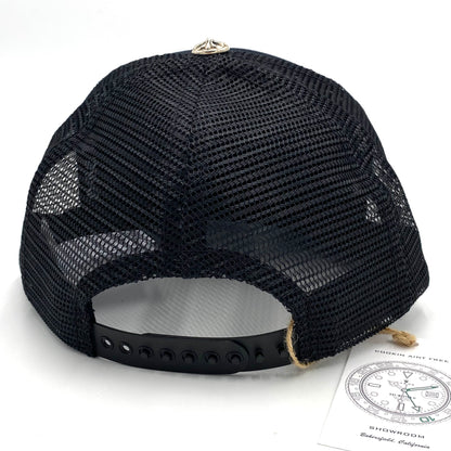 2021 chrome hearts fuck hollywood, usa mesh trucker snapback hat