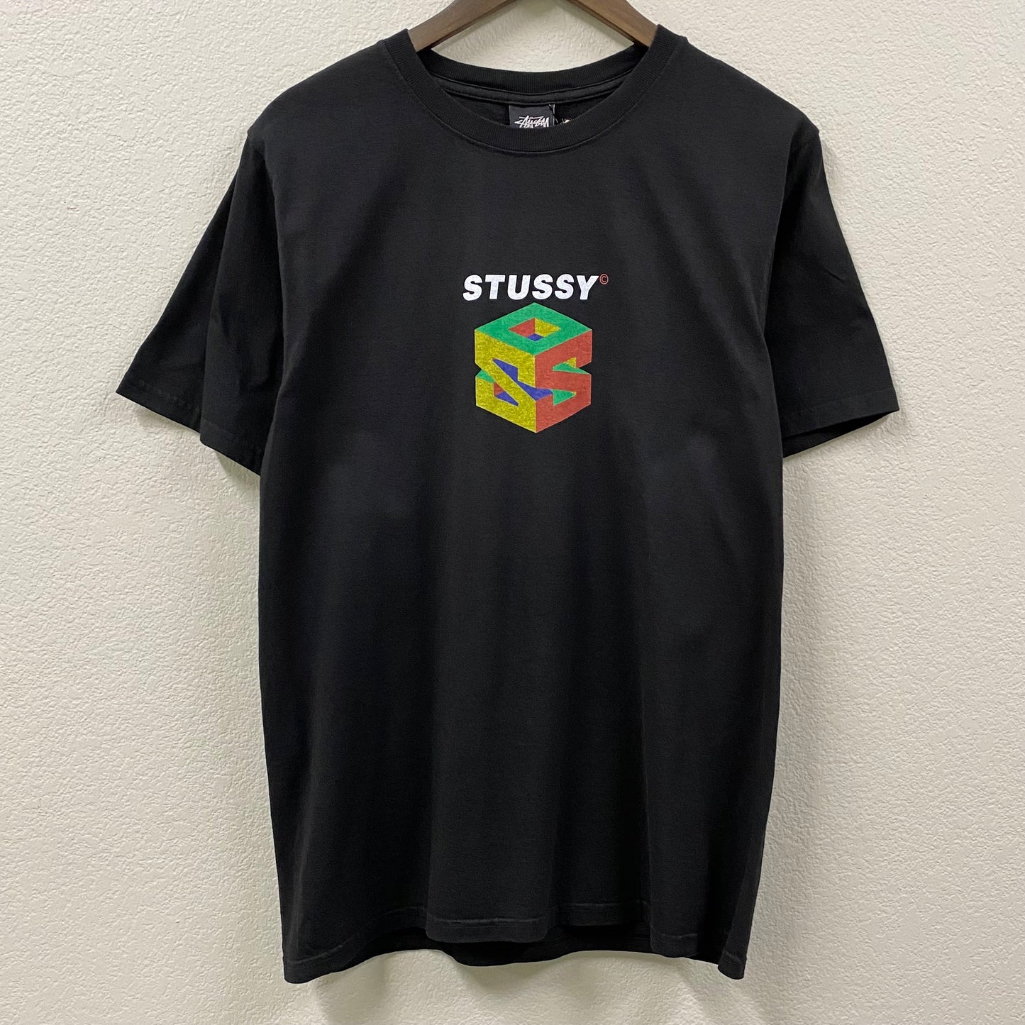 2023 stussy s64 black t-shirt