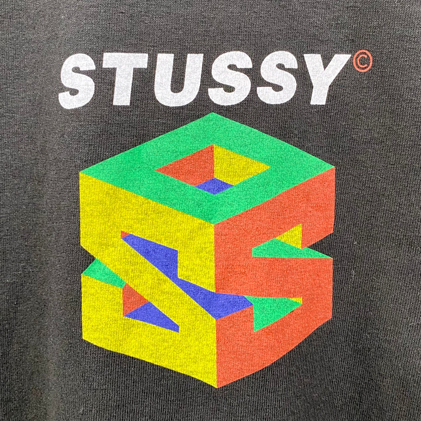 2023 stussy s64 black t-shirt