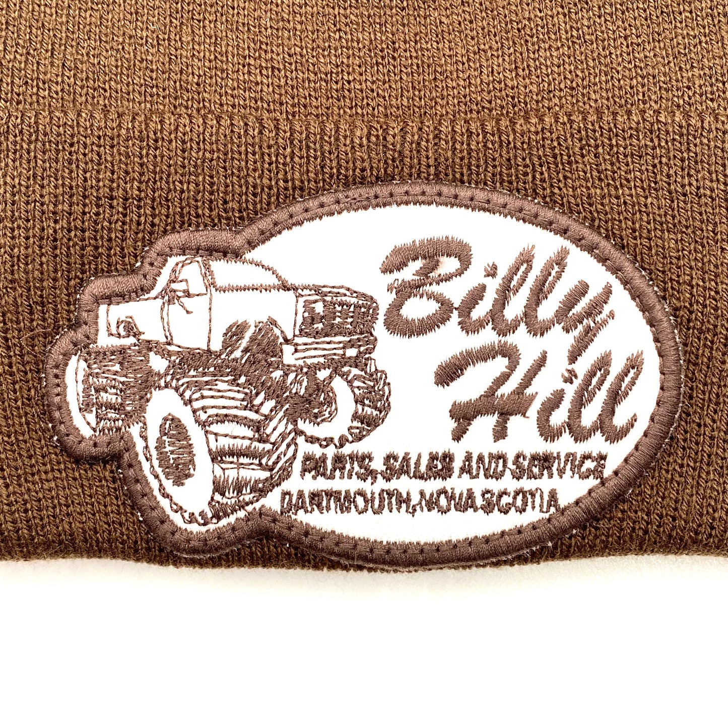 2021 billy hill brown patch beanie