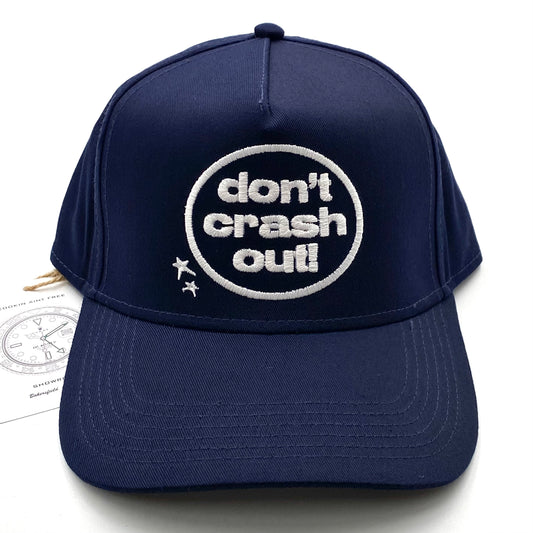 2023 by cole bennett don’t crash out navy snapback hat
