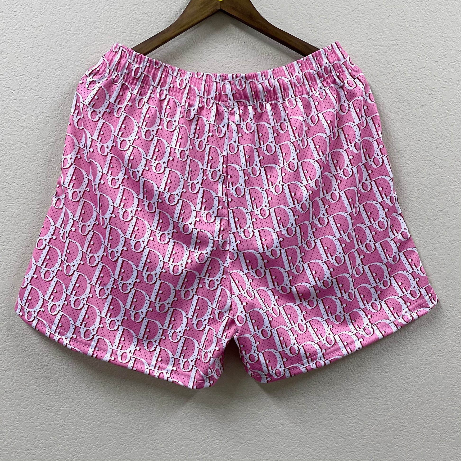 2023 bravest studios pink dior inspired mesh shorts – cookin aint free