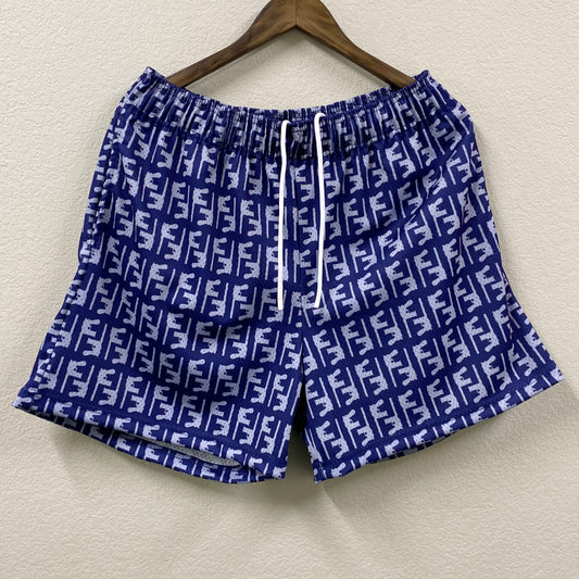 2022 bravest studios blue fendi inspired mesh shorts